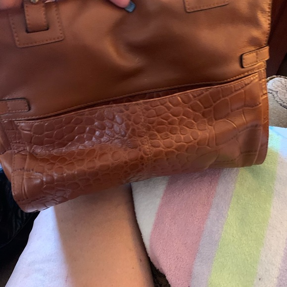 Brown leather purse - Picture 6 of 14